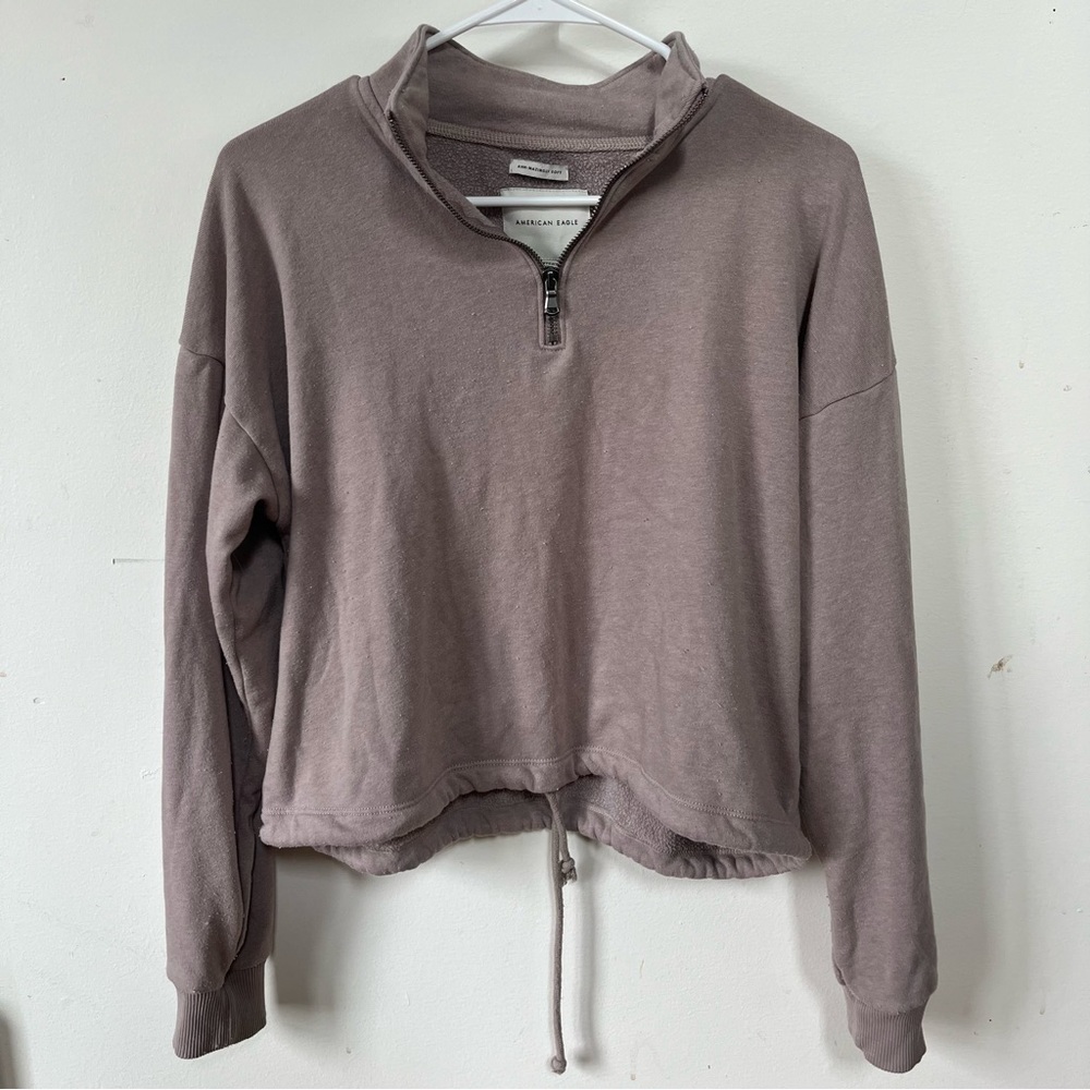 American Eagle quarter zip